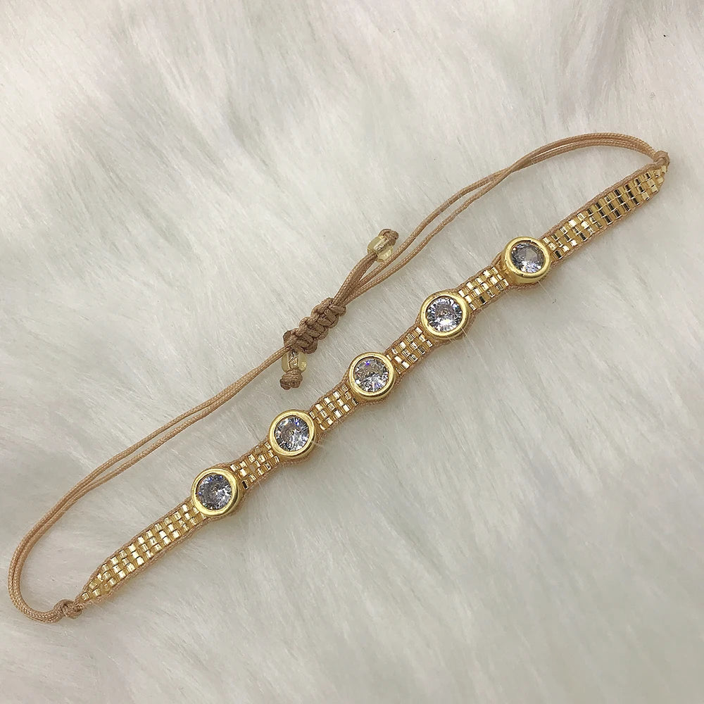 BLUESTAR Turkish Evil Eye Bracelets Star Women Bracelet MIYUKI Pulseras Mujer Handmade Crystal Bead Armband Jewelry 2021