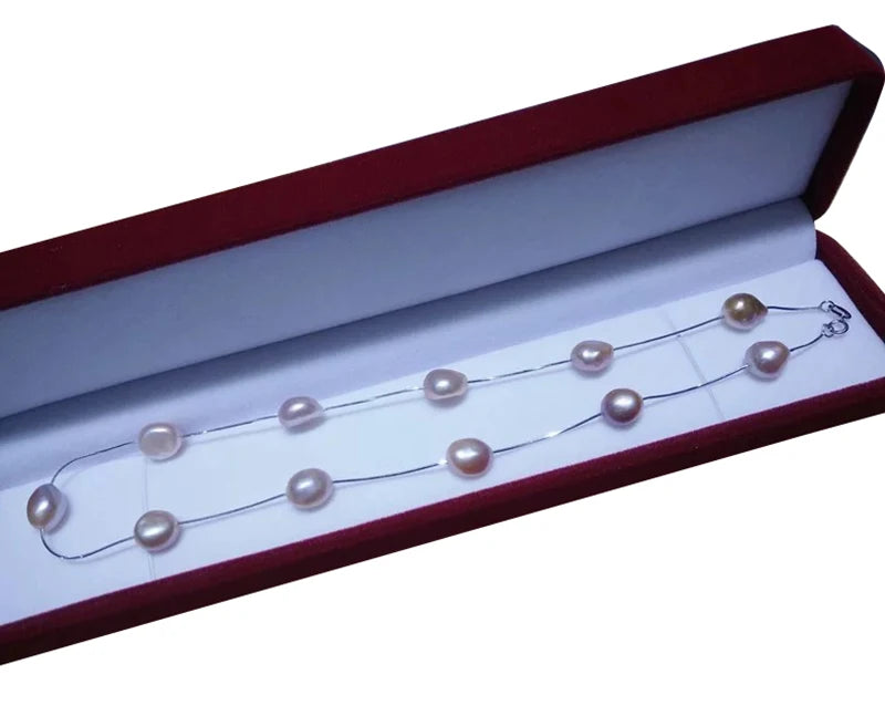 YUEMOON Tiki White Color 190414 4433 High Luster 45 18 Inch Women Necklace null Clearance