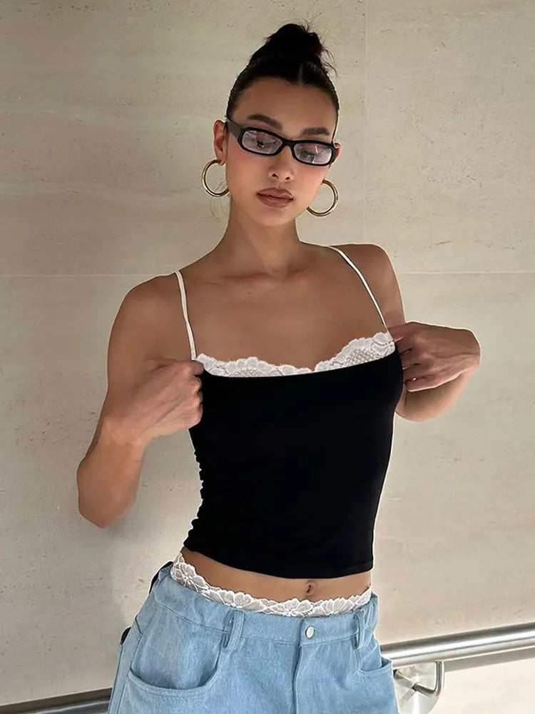 Women Sexy Black Knit Short Pants Suit Elegant Sleeveless Double Pockets Single Breasted Buckle Top 2-piece Set 2025 New Outfits