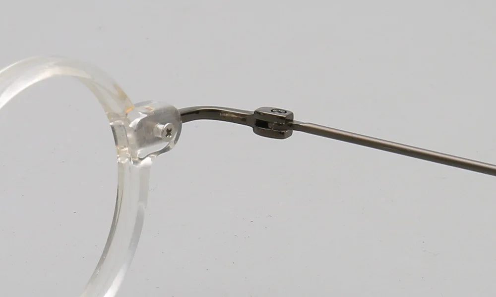 Retro Round Men Eyeglass Frames Optical Eyewear Women Vintage Glasses Prescription Spectacles Tortoise Eyeglasses Clear Hipster