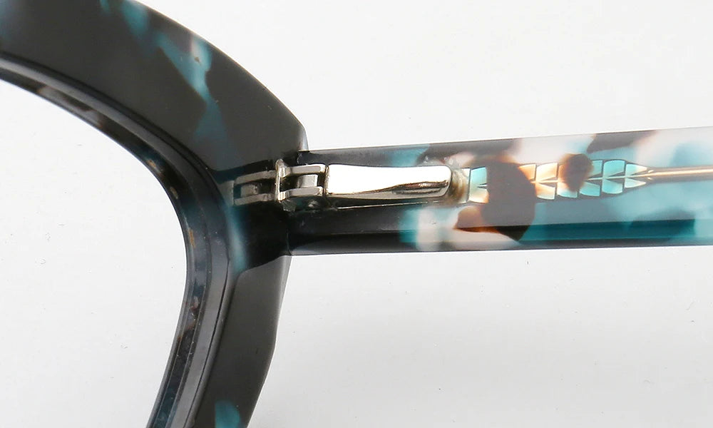 Women Cat Eye Eyeglass Frames Female Prescription Glasses Frames Optical Eyewear Tortoise  Retro Stylish Spectacles Clear Myopia