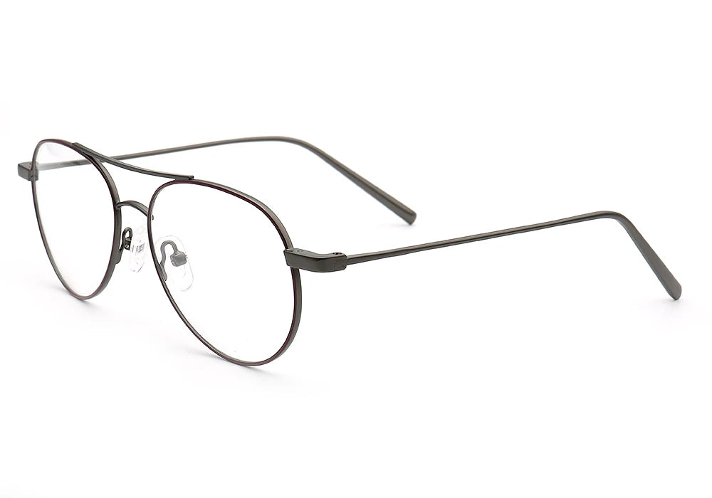 Men Aviation Eyeglass Frames for Women Pilot Glasses Frame Optical Eyeglasses Frames Metal Gold Punk Eyewear Retro Rx Spectacles