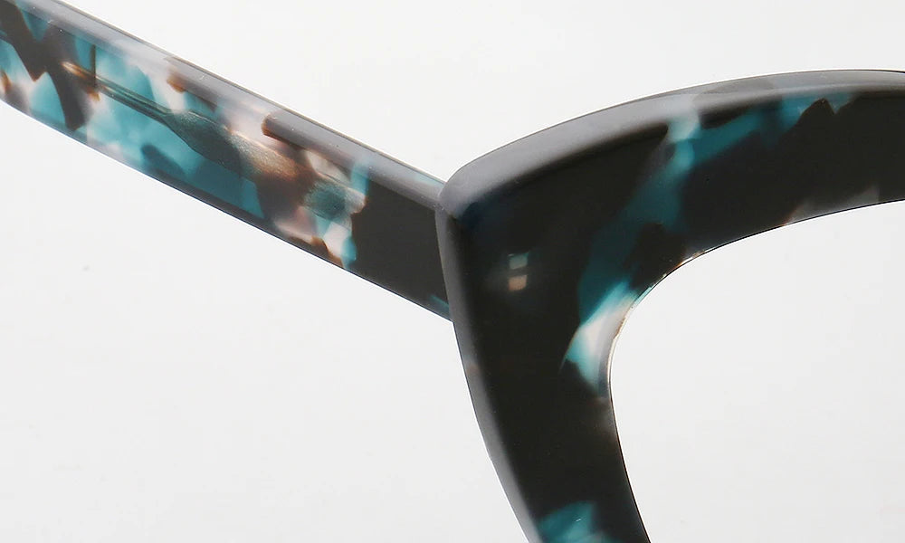 Women Cat Eye Eyeglass Frames Female Prescription Glasses Frames Optical Eyewear Tortoise  Retro Stylish Spectacles Clear Myopia