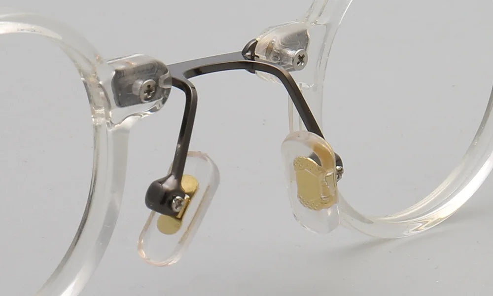 Retro Round Men Eyeglass Frames Optical Eyewear Women Vintage Glasses Prescription Spectacles Tortoise Eyeglasses Clear Hipster