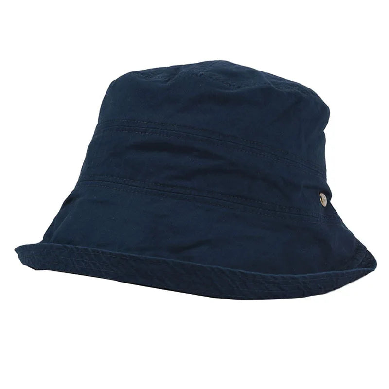 USPOP 2022 Women Spring  Bucket Hats Caual Cotton Summer Panama Hats Collapsible Sun Hats