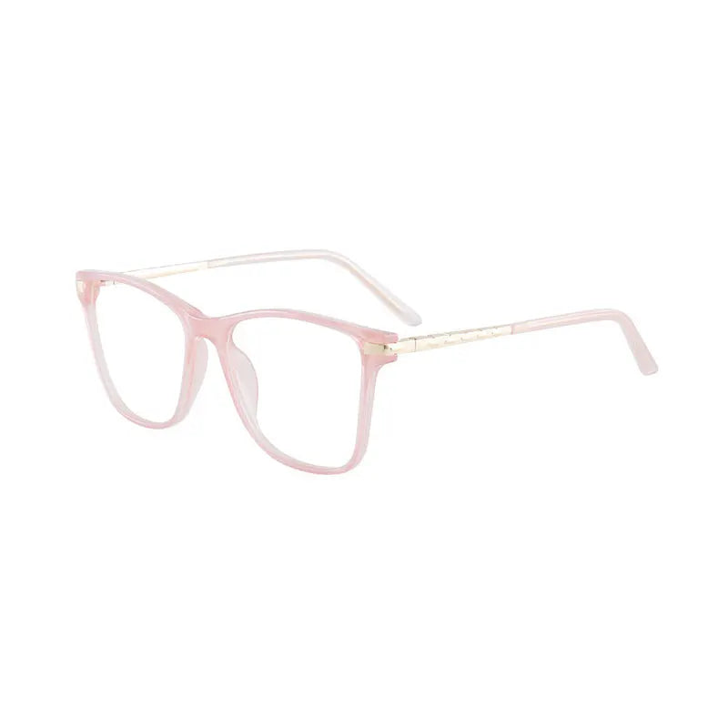 Glasses For Female Full Rim TR90 Frame Eyewears Retro Brand Anti-Blue Light Lenses Myopia Spectacles
