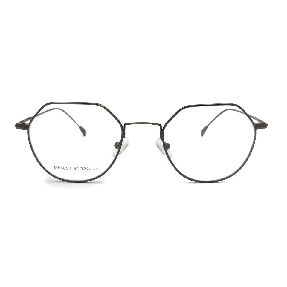 Alloy Glasses Frame Men Women Ultralight Thin Vintage Round Prescription Eyeglasses Retro Oval Optical Frame Men'S Eyewear Frame