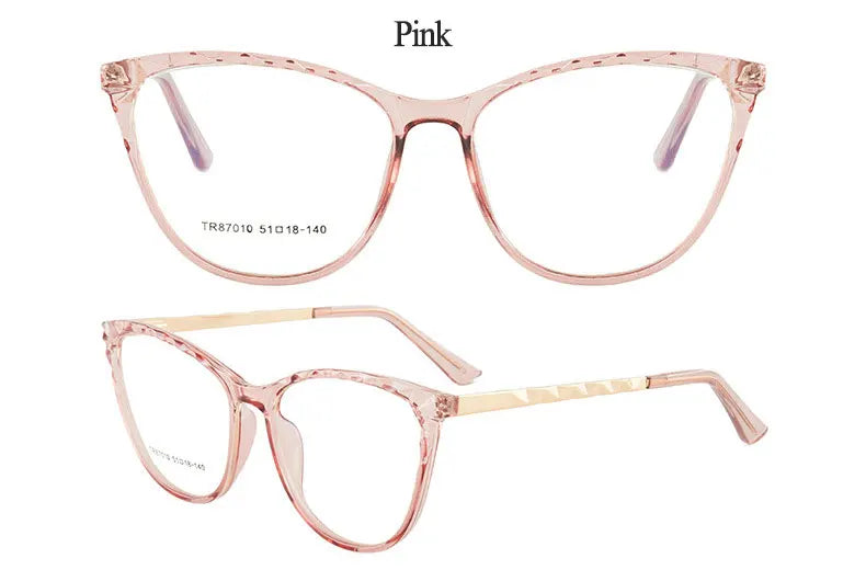 New Arrival Plastic Glasses Frame For Women  Full Rim Anti-Blue Ray Optical Eyewear Hot Selling