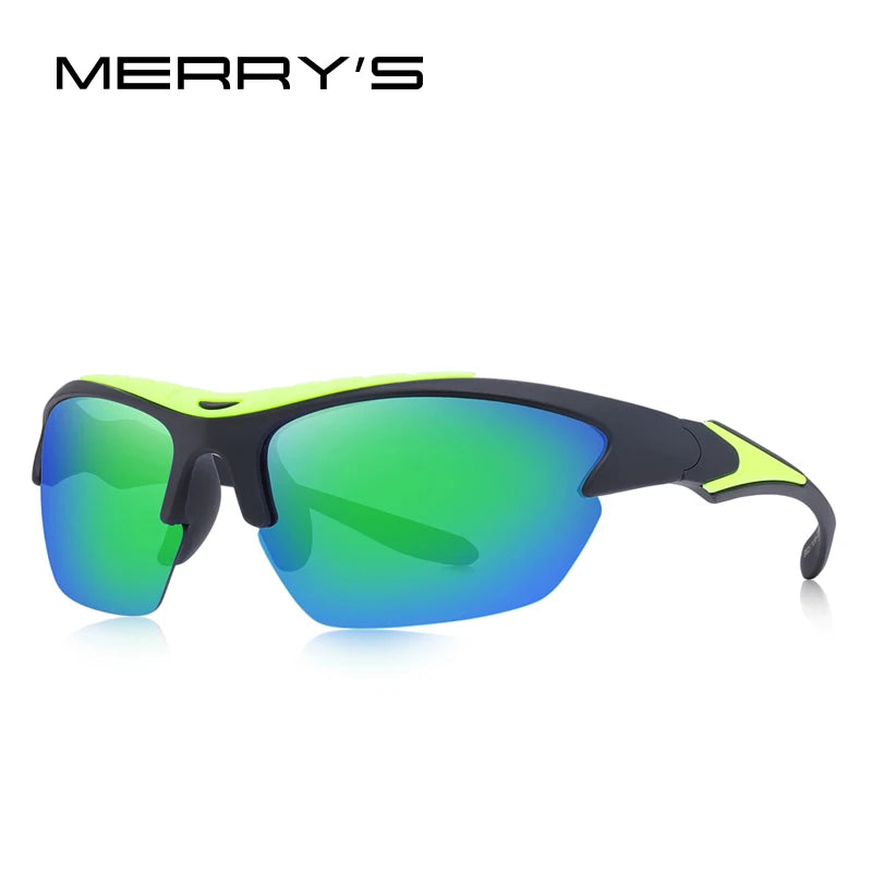 MERRYS DESIGN Men Polarized Outdoor Sports Sunglasses Male Goggles Glasses For Fishing B i cycle UV400 Protection S9025