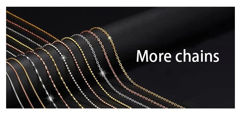 Paperclip Necklaces Chain 925 Sterling Silver Link Neck 4.5MM Men Women Jewelry 45 50 55 60CM Luxury Fine Gift Gilded Rose Gold