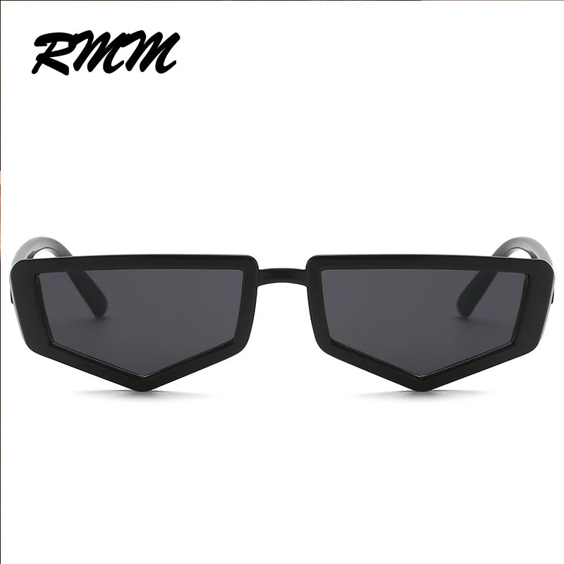 Unisex Individuality punk New retro polygonal sunglasses vintage female male glasses for women men