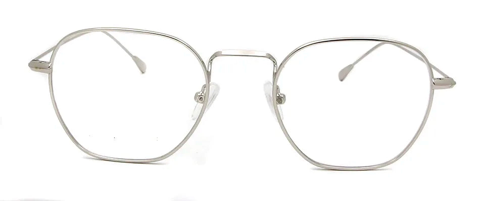 Alloy Glasses Frame Men Women Ultralight Thin Vintage Round Prescription Eyeglasses Retro Oval Optical Frame Men'S Eyewear Frame