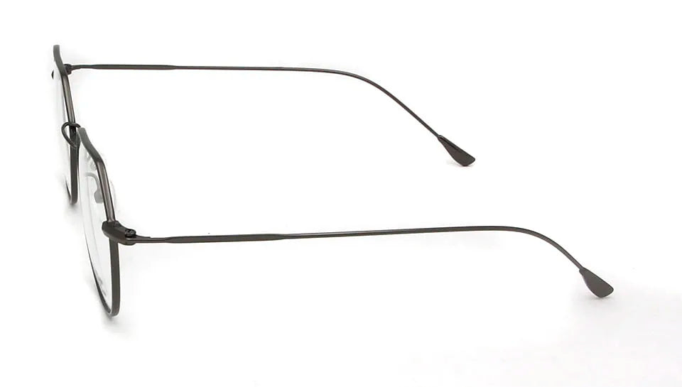 Alloy Glasses Frame Men Women Ultralight Thin Vintage Round Prescription Eyeglasses Retro Oval Optical Frame Men'S Eyewear Frame