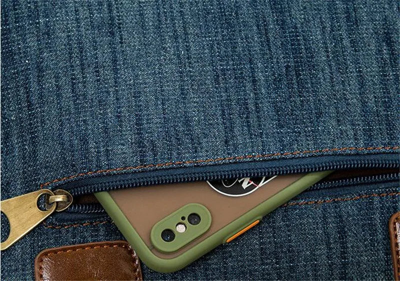 2023 High Quality Women Denim Shoulder Bags Multifunctional Women Travel Handbags Casual Cross Body Bags Drop Shipping