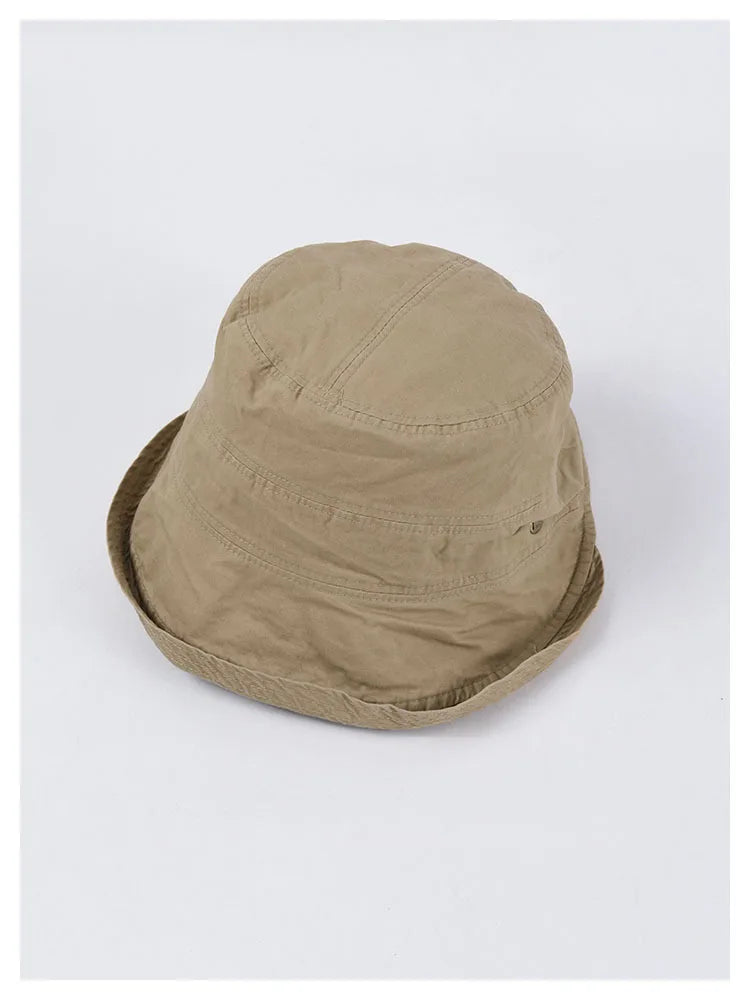 USPOP 2022 Women Spring  Bucket Hats Caual Cotton Summer Panama Hats Collapsible Sun Hats