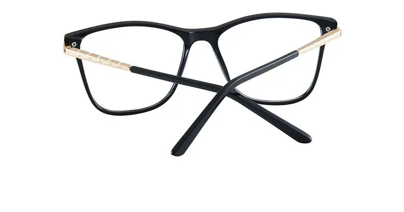 Glasses For Female Full Rim TR90 Frame Eyewears Retro Brand Anti-Blue Light Lenses Myopia Spectacles
