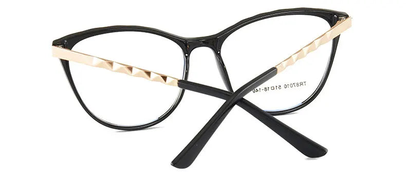 New Arrival Plastic Glasses Frame For Women  Full Rim Anti-Blue Ray Optical Eyewear Hot Selling
