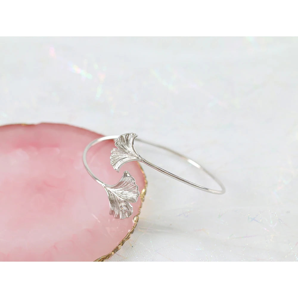 LANFLORA new Ginkgo biloba leaves women bracelet Classic adjustable bracelet factory shop bracelet wholesale price