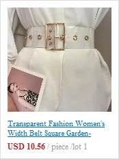 Metal Elasticity Women Belts Luxury Brand Rhinestone Buckle Thin  Adjustable 60-100CM All-Match Dress Fashion Party Waistband