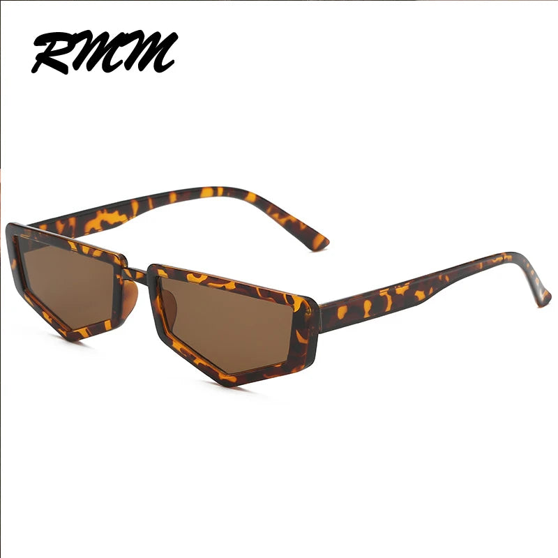 Unisex Individuality punk New retro polygonal sunglasses vintage female male glasses for women men