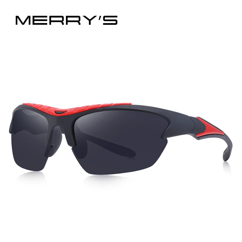 MERRYS DESIGN Men Polarized Outdoor Sports Sunglasses Male Goggles Glasses For Fishing B i cycle UV400 Protection S9025