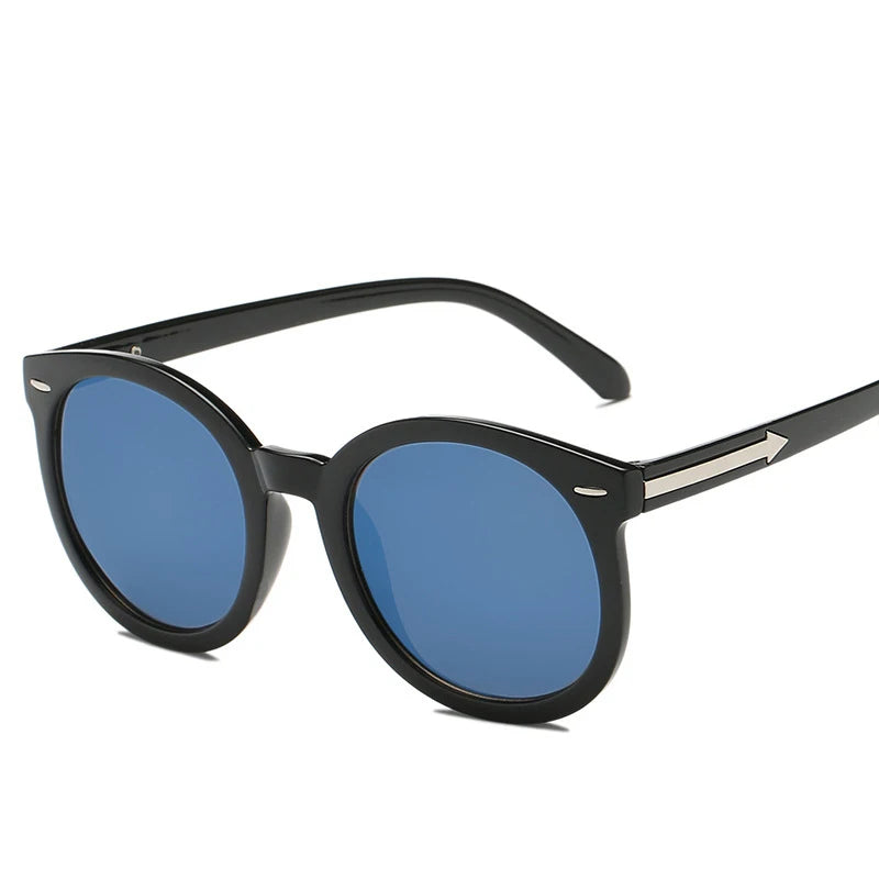 RMM Brand Designer nail Big round Sunglasses Women Luxury Plastic Sun Glasses Classic Retro Outdoor big