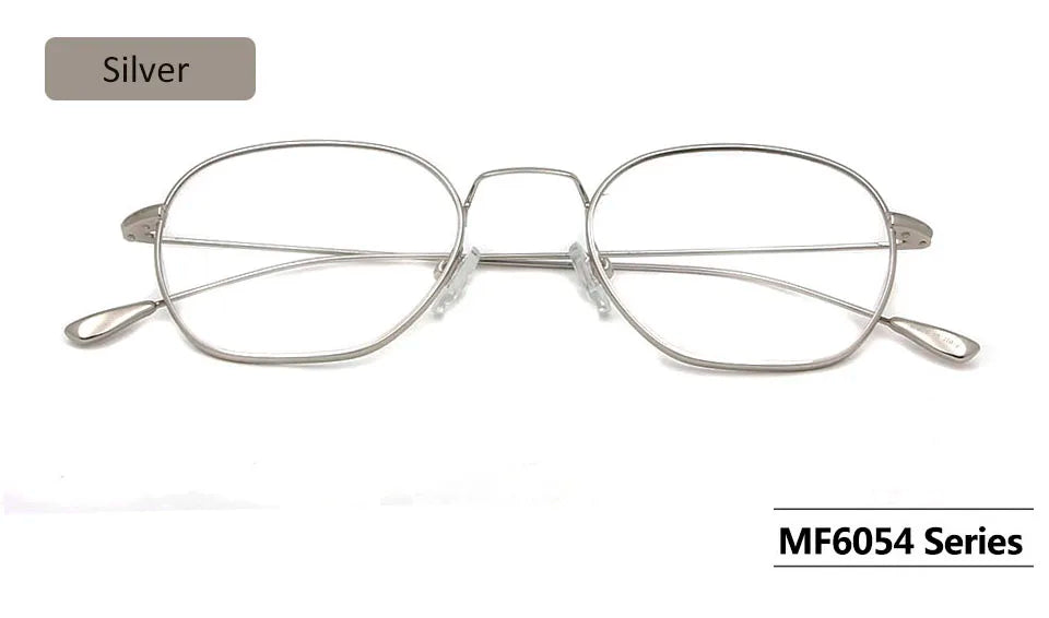 Alloy Glasses Frame Men Women Ultralight Thin Vintage Round Prescription Eyeglasses Retro Oval Optical Frame Men'S Eyewear Frame