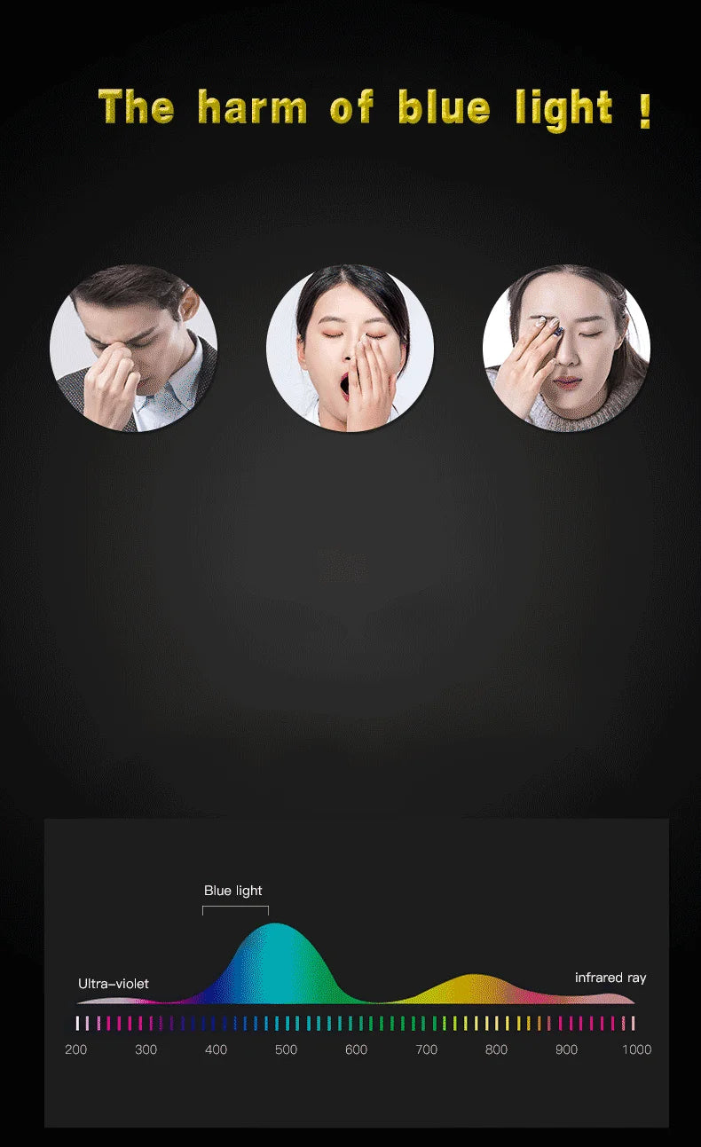 Progressive glasses hyperopia men women Prescription reading glasses anti blue ray add multifocus Presbyopia Eyewear +1 +2 +3