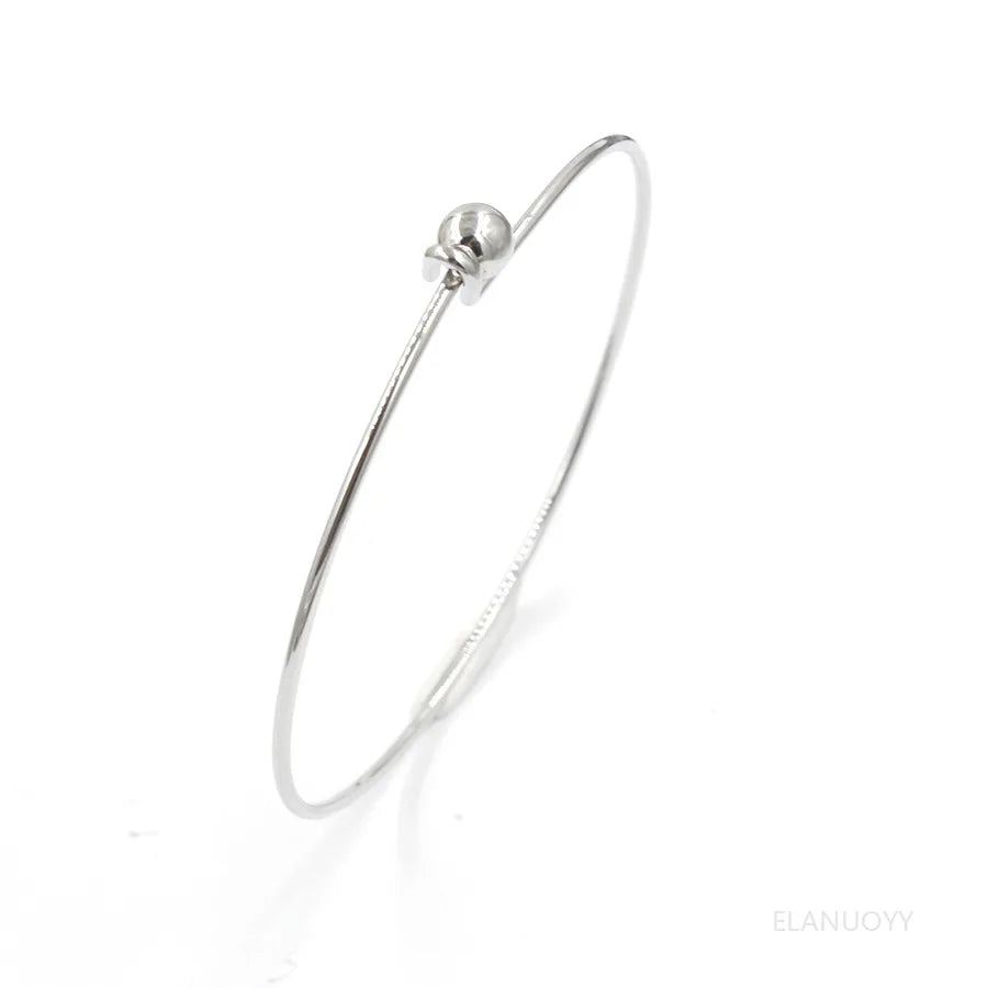Stainless Steel Bracelets Open Adjust Fashion DIY Bracelets For Women