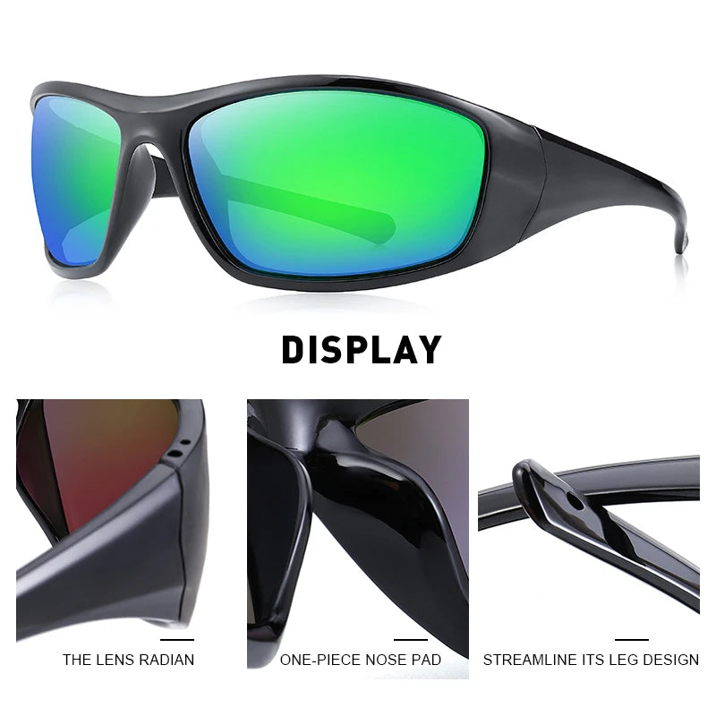 MERRYS DESIGN Men Polarized Outdoor Sports Sunglasses Male Goggles Glasses For Driving UV400 S9029