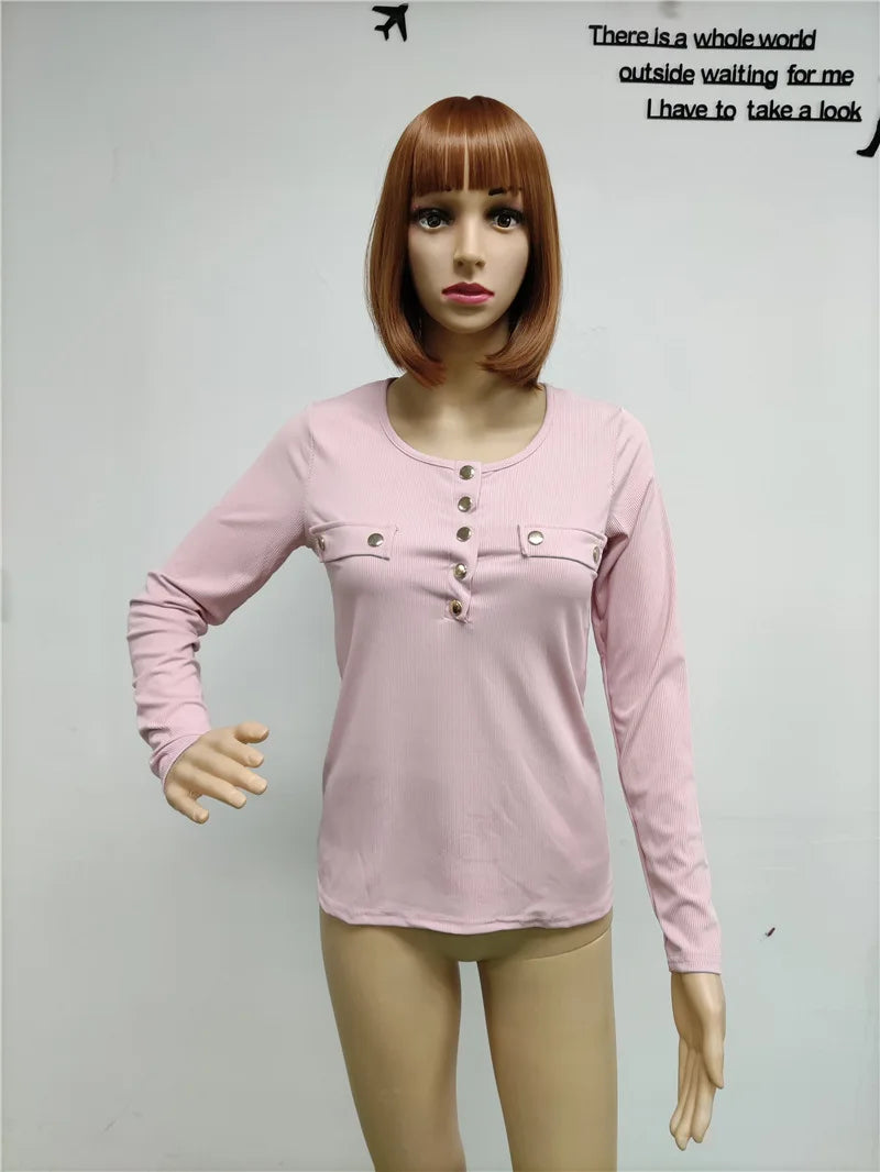 Summer T Shirt Women Europe United States Sell New Autumn Fashion Long Sleeve T-shirt Female Tee Tshirts LTF1913