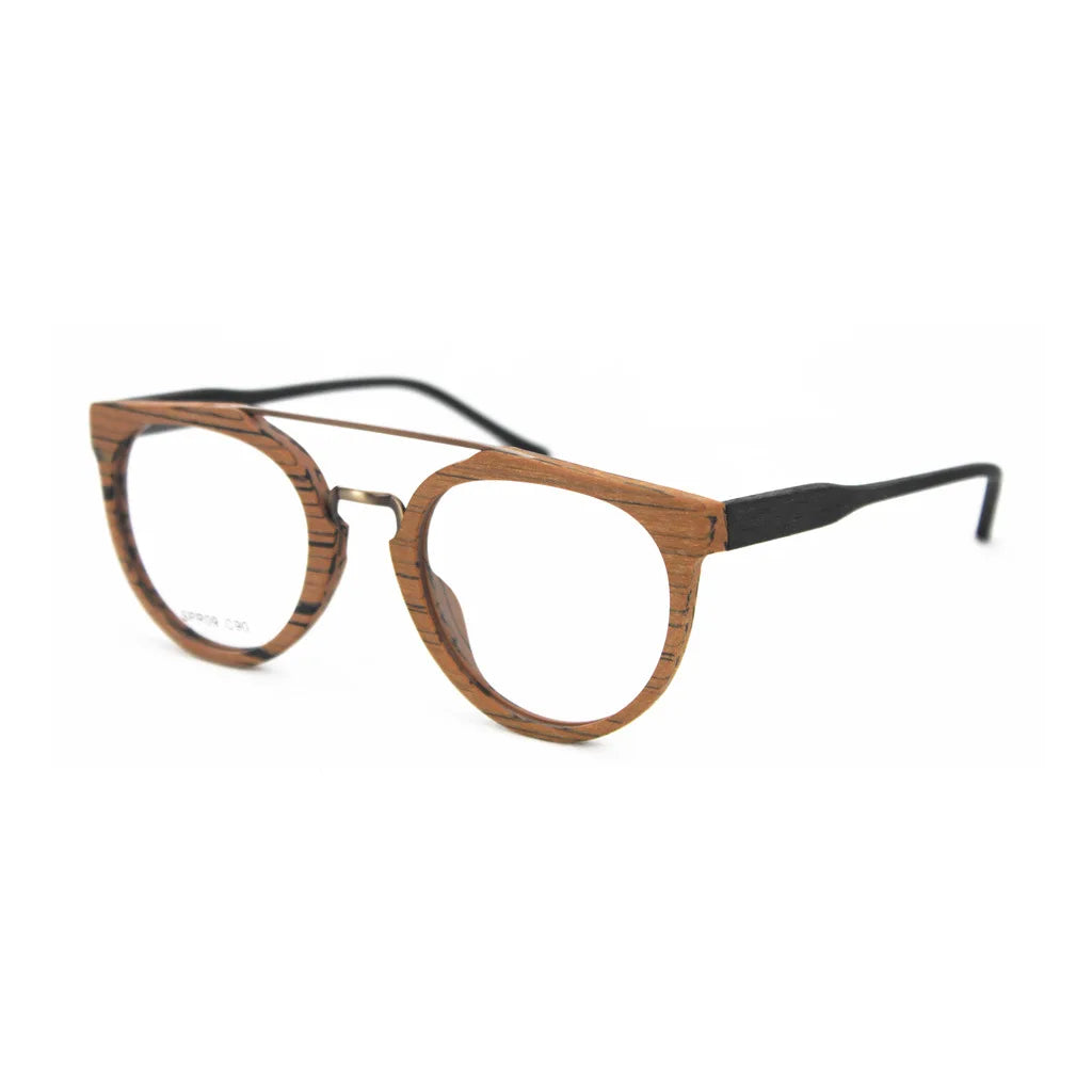 HDCRAFTER Wood Myopia Optical Glasses Frame Men Women Rx Prescription Eyeglasses Frames Clear Lens Spectacles Korea Eyewear 2020