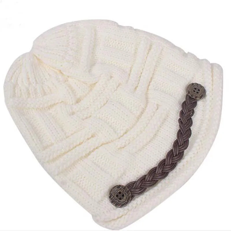 Woman knitted Caps earmuffs hat, fashion winter pure manual warm cap, four color, Christmas gift.