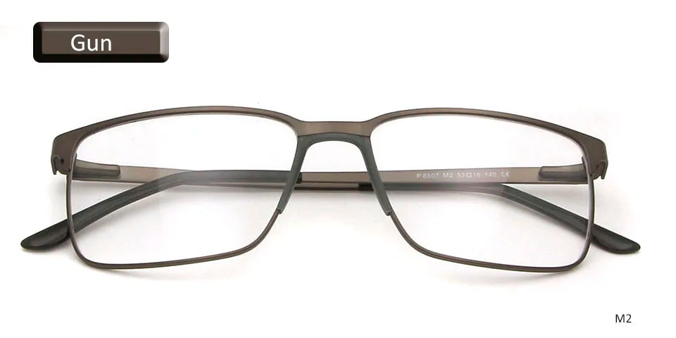 Titanium Alloy Optical Glasses Ultralight Clear Lens Glasses Men Square Myopia Glasses Women Diopter Prescription Glasses Frame