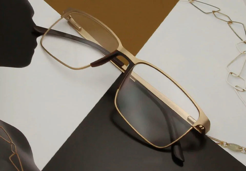 Titanium Alloy Optical Glasses Ultralight Clear Lens Glasses Men Square Myopia Glasses Women Diopter Prescription Glasses Frame