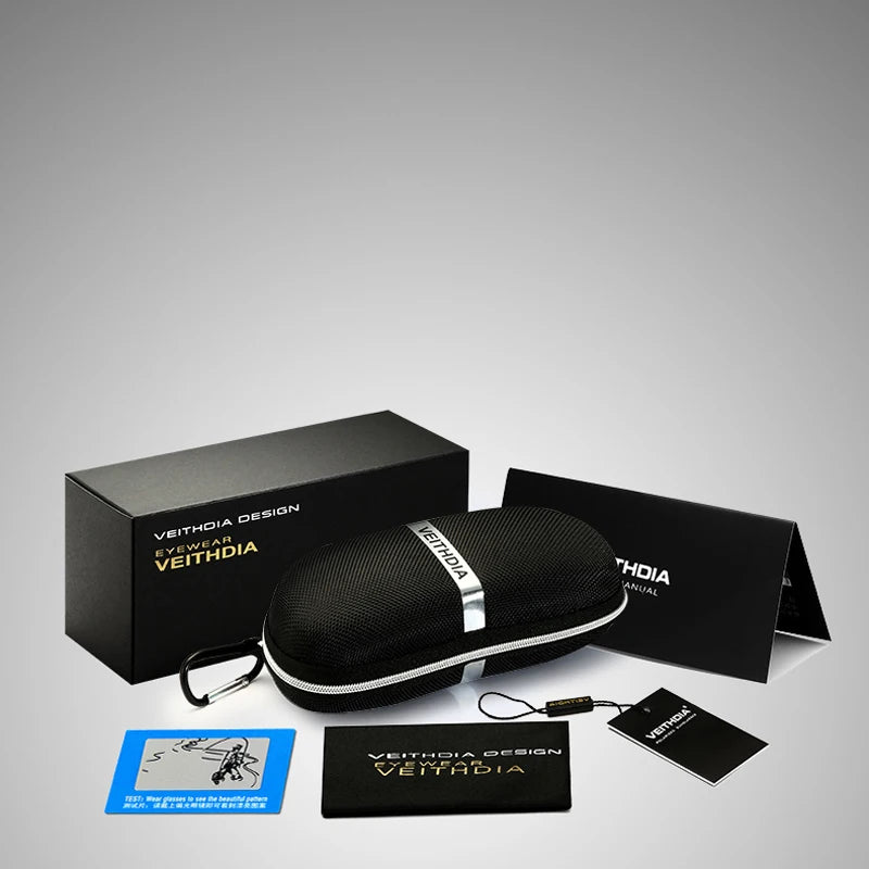 VEITHDIA 2020 Classic Men Sun Glasses Polarized Blue Coating Mirror Lens Women's Sunglasses Eyewear Accessories For Women 3556