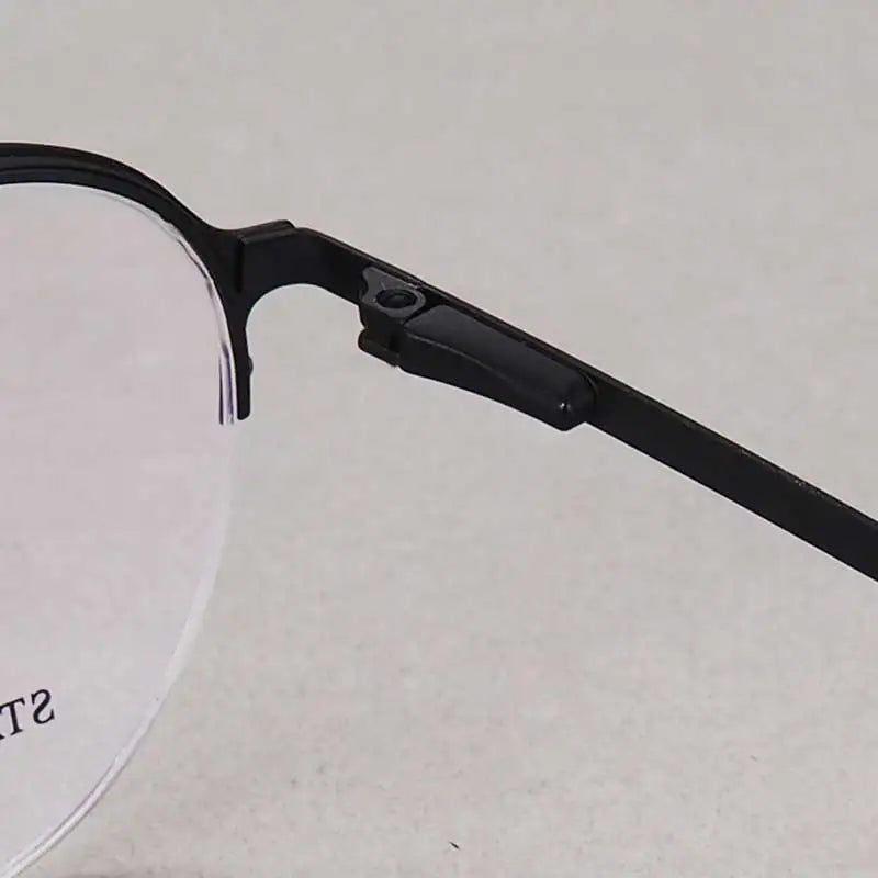 YOUTOP Fashion Half-rim Women Eyeglasses Classic Designer Luxury stainless steel Glasses elegant Prescription Frame S6832