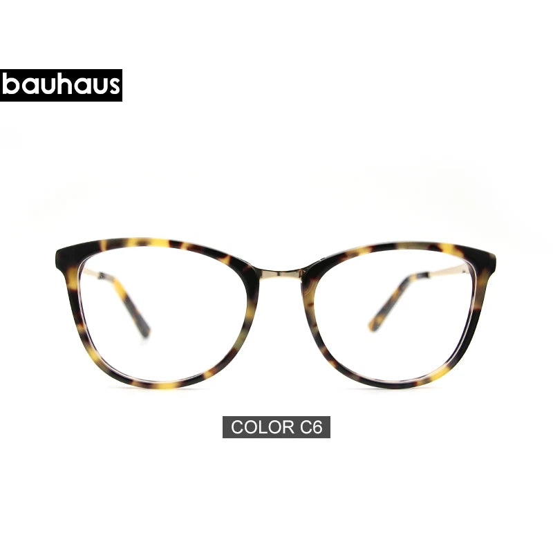 2018 Spectacle frame cat eye Glasses frame clear lens Women brand Eyewear optical frames myopia nerd  eyeglasses frame