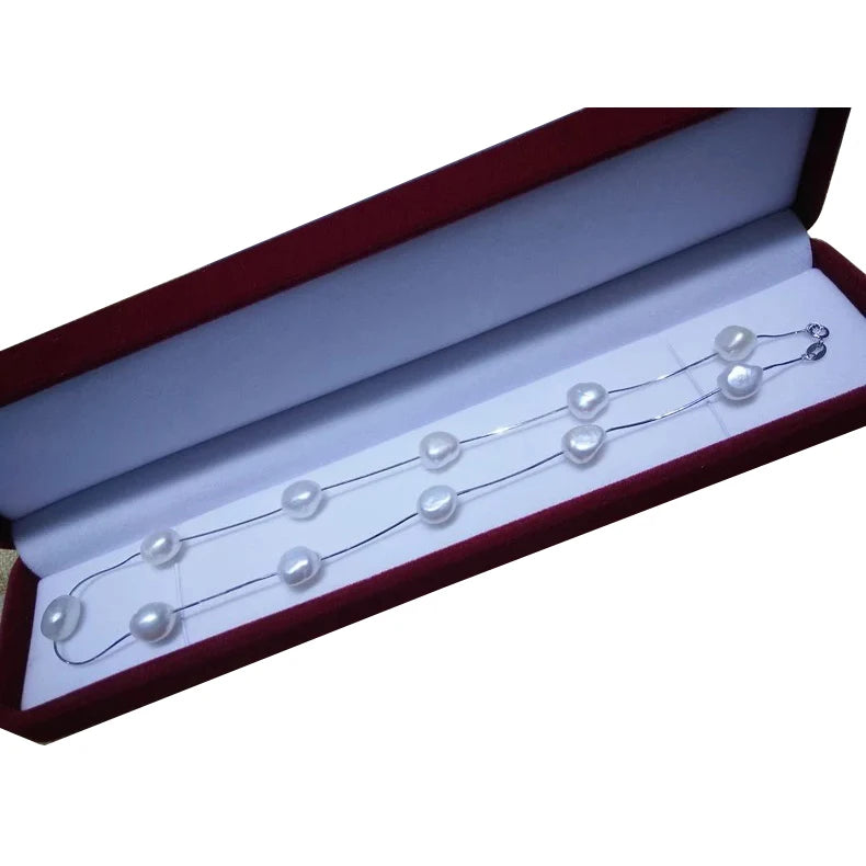 YUEMOON Tiki White Color 190414 4433 High Luster 45 18 Inch Women Necklace null Clearance