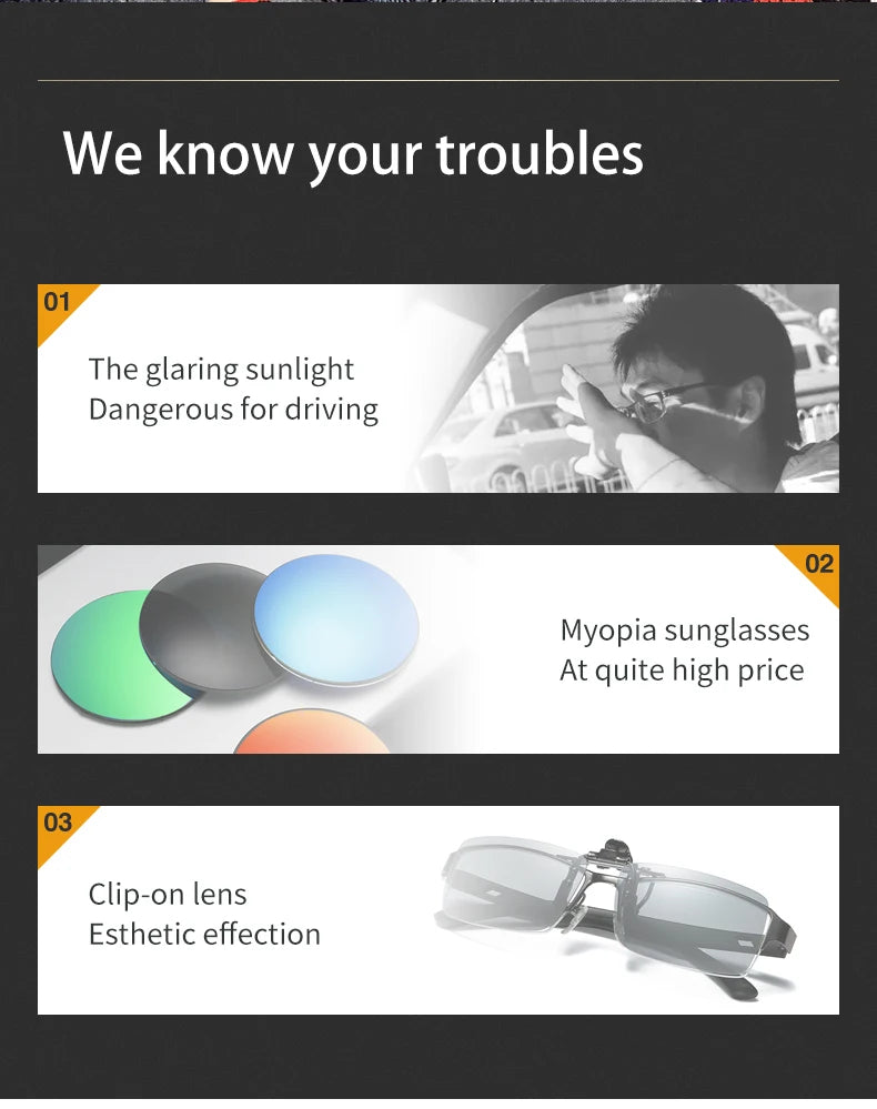 Polarized Fit-over sunglasses cover over overlay prescription glasses myopia man women car driver large size transfer eyewear