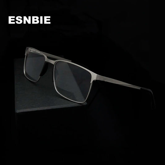 Titanium Alloy Optical Glasses Ultralight Clear Lens Glasses Men Square Myopia Glasses Women Diopter Prescription Glasses Frame