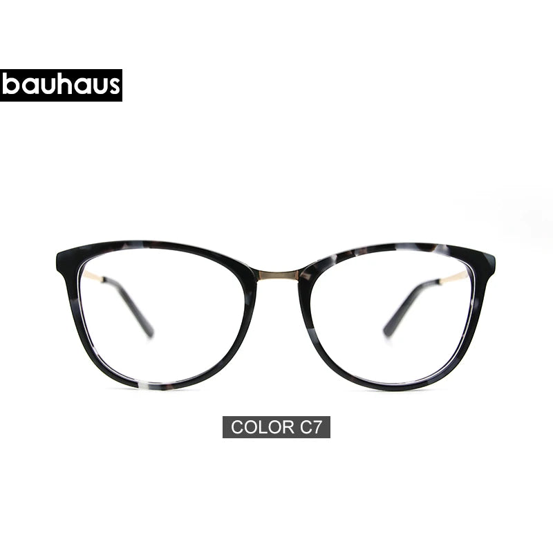 2018 Spectacle frame cat eye Glasses frame clear lens Women brand Eyewear optical frames myopia nerd  eyeglasses frame