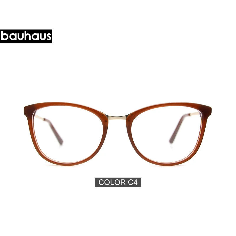 2018 Spectacle frame cat eye Glasses frame clear lens Women brand Eyewear optical frames myopia nerd  eyeglasses frame