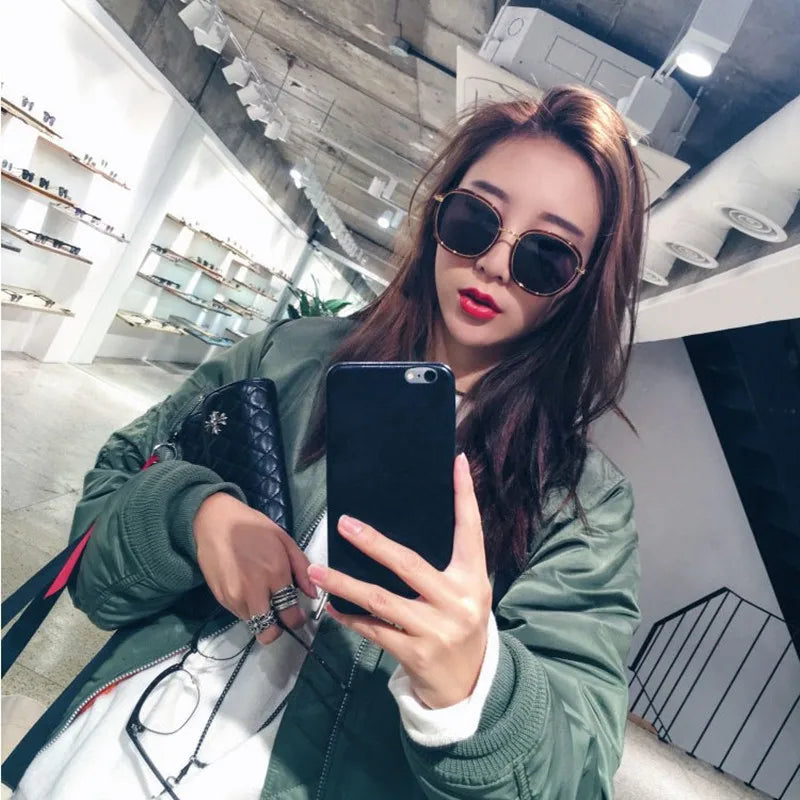 LONSY Prescription -1.0 -1.5 -2.0 -2.5 -3.0 -3.5 -4.0 Fashion Myopia Sunglasses Men Women Round Sun glasses Retro UV400 Shades