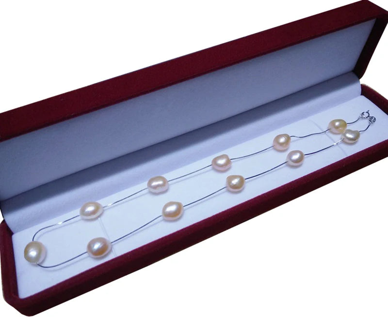 YUEMOON Tiki White Color 190414 4433 High Luster 45 18 Inch Women Necklace null Clearance