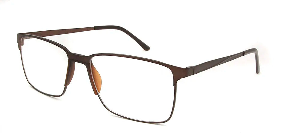 Titanium Alloy Optical Glasses Ultralight Clear Lens Glasses Men Square Myopia Glasses Women Diopter Prescription Glasses Frame