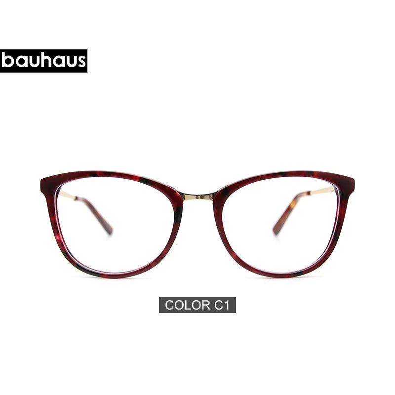 2018 Spectacle frame cat eye Glasses frame clear lens Women brand Eyewear optical frames myopia nerd  eyeglasses frame