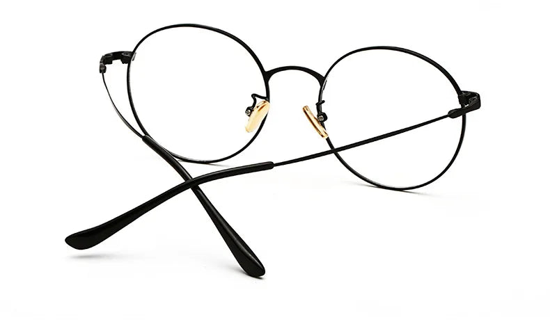 Alloy Eyeglasses Frame for Men and Women Optical Spectacles Oval Prescription Eyewear Glasses Frame High Quality