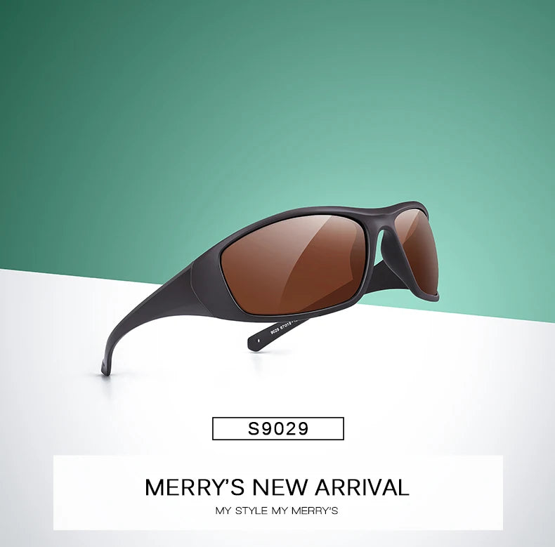 MERRYS DESIGN Men Polarized Outdoor Sports Sunglasses Male Goggles Glasses For Driving UV400 S9029