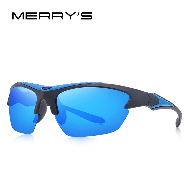 MERRYS DESIGN Men Polarized Outdoor Sports Sunglasses Male Goggles Glasses For Fishing B i cycle UV400 Protection S9025